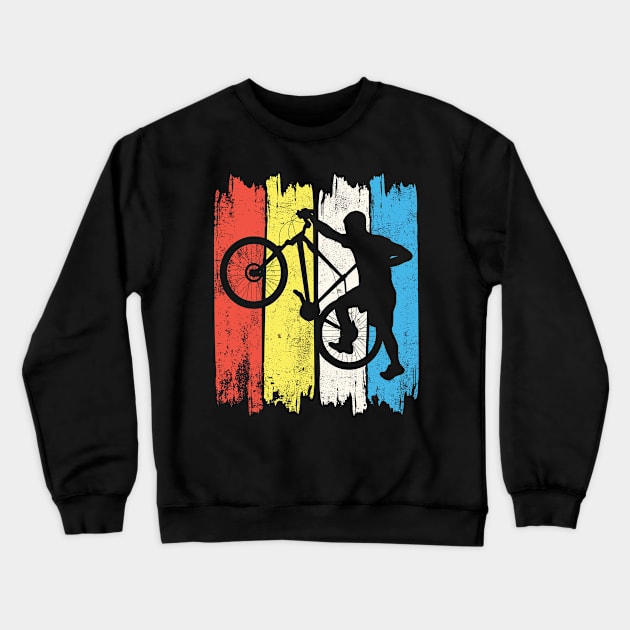 Bicycling Bike Bike Tour Crewneck Sweatshirt by POS